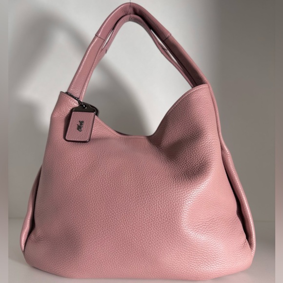 Coach Handbags - COACH 1941 BANDIT HOBO 39 With Tea Rose Appliqué & Glitter Rivets
